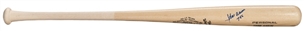 Hank Aaron Signed & "755" Inscribed McLaughlin-Millard Personal Model Bat (PSA/DNA)